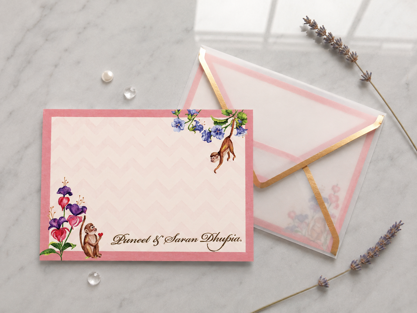 Monet’s Garden Love Notecard