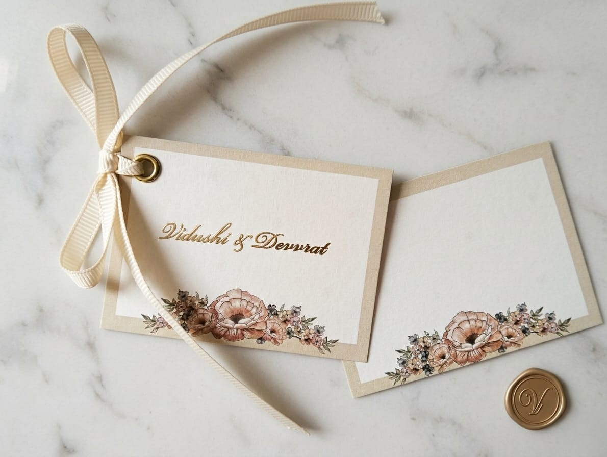Victorian Chardonnay Flat Tag