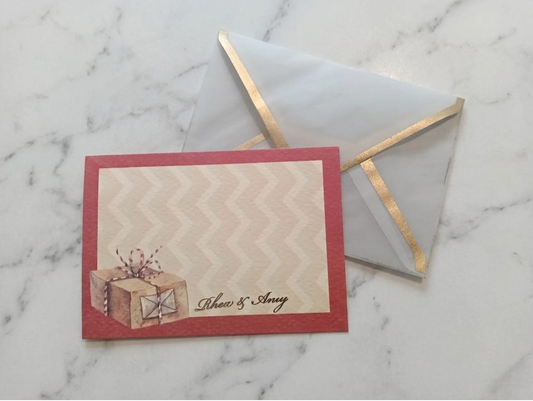 Tiny treasure Notecard