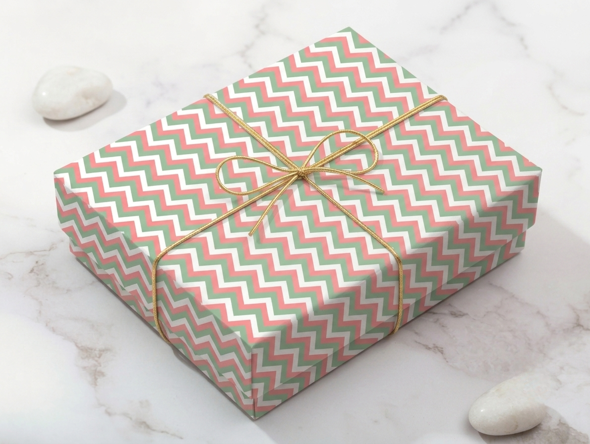 Trichevron Wrapping Paper