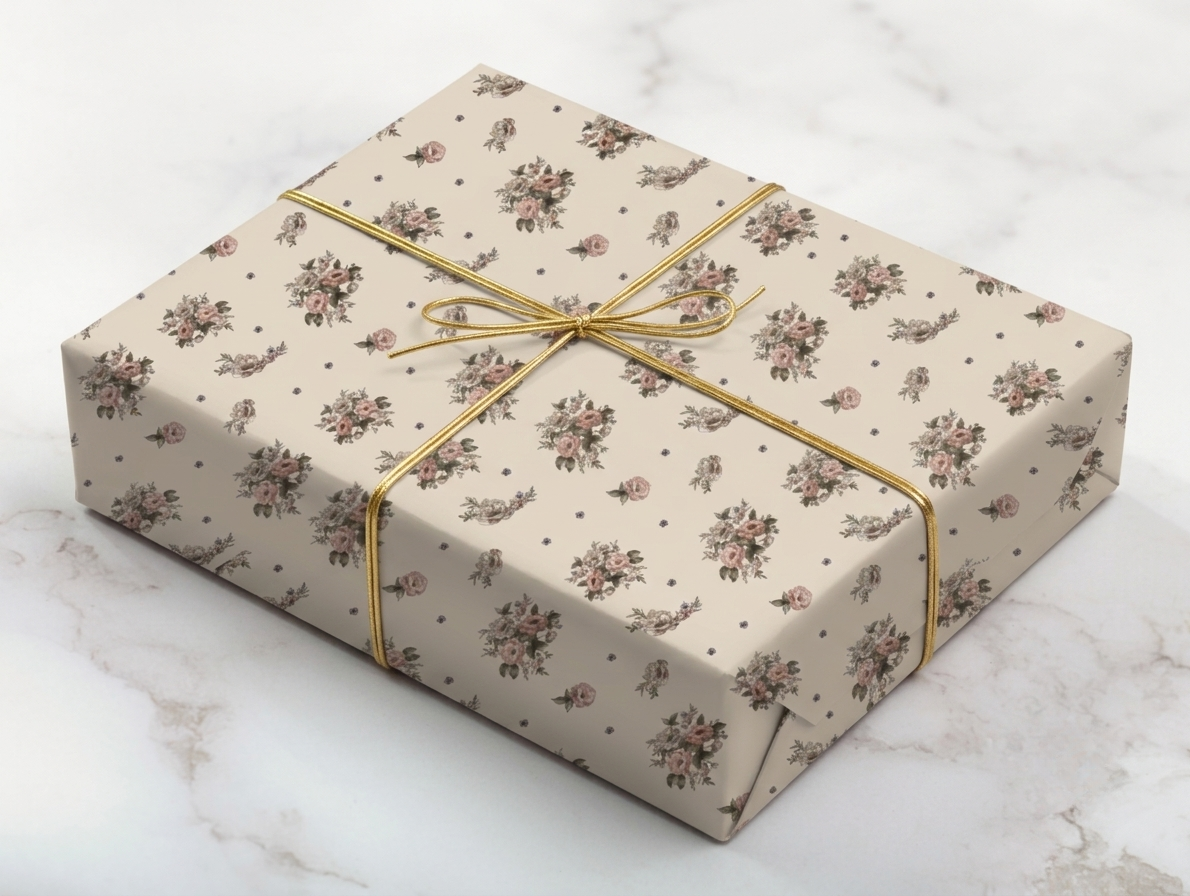 Victorian Chardonnay Wrapping Paper