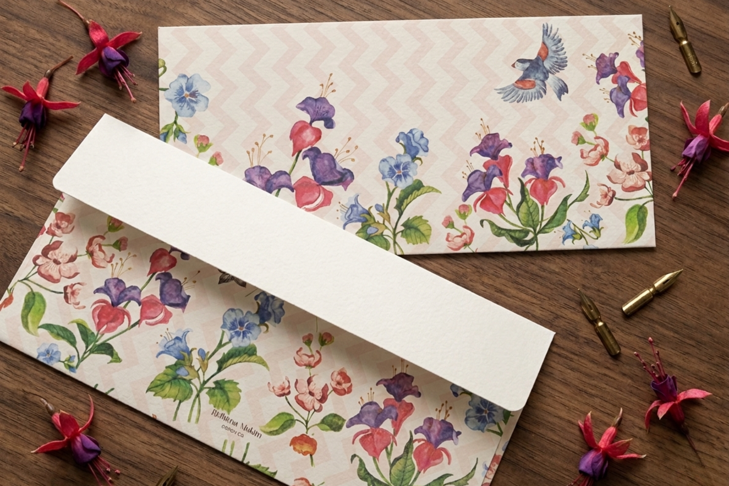 Monet’s garden (Bird) Envelope