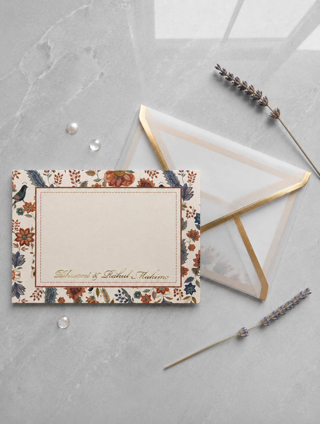 Autumn Garden Notecard