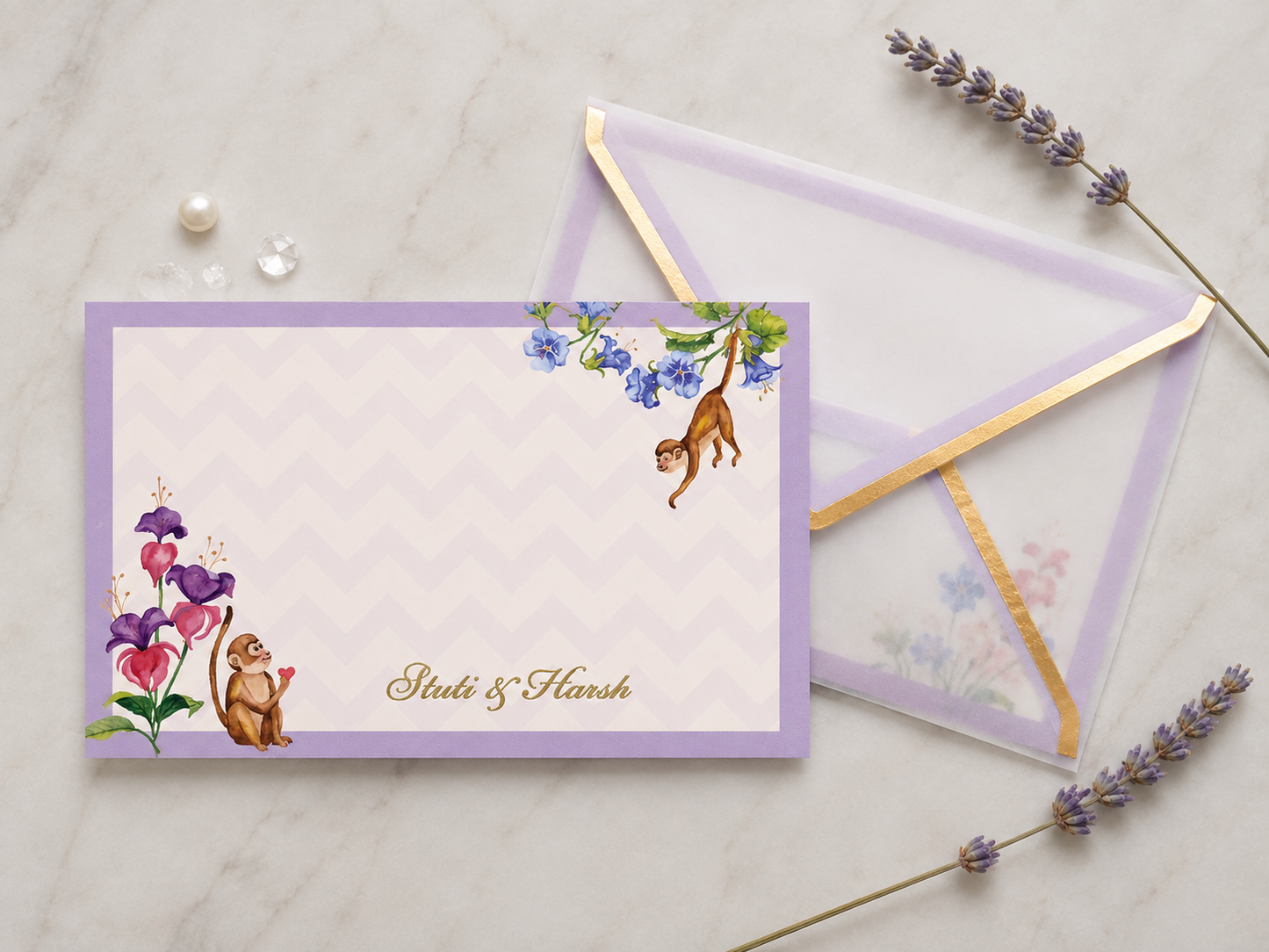 Monet’s Garden of Iris Notecard