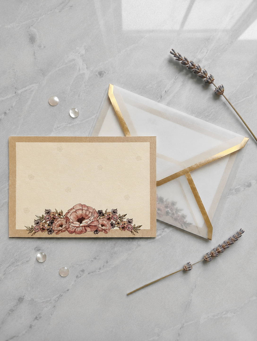 Victorian Chardonnay Notecard