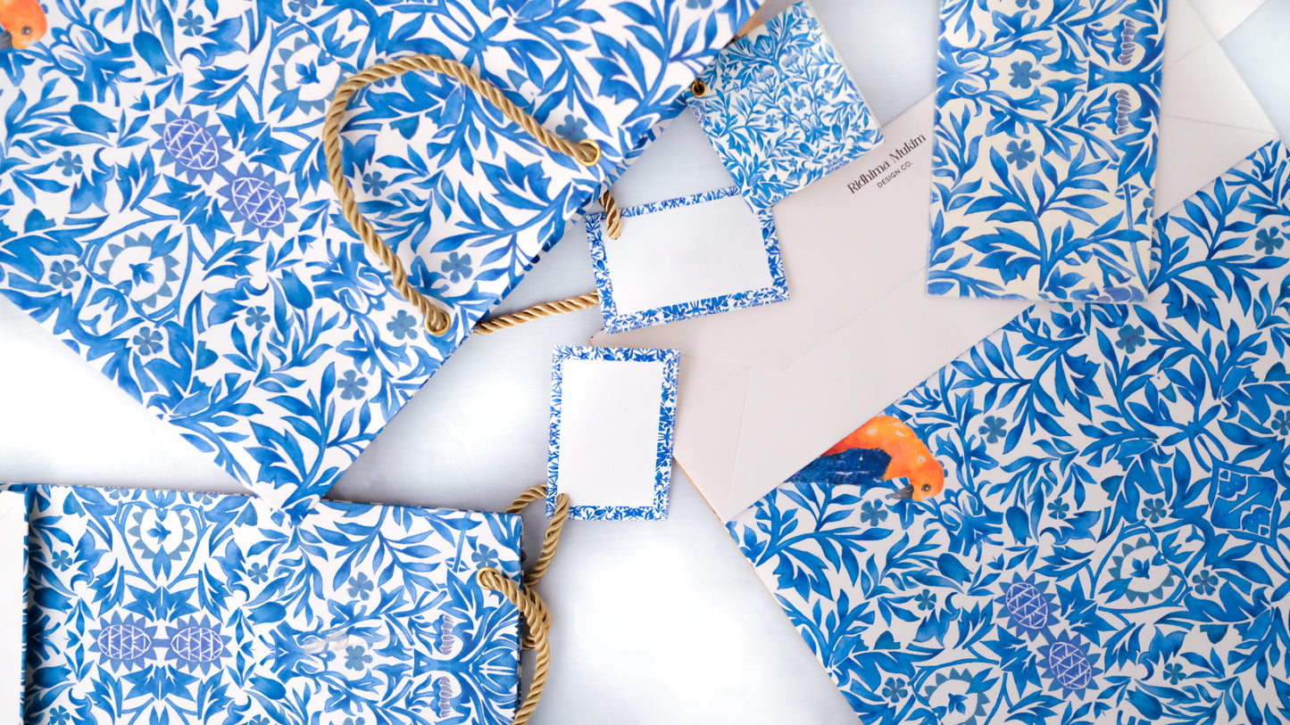Bird Nouveau Personalized Gift Set
