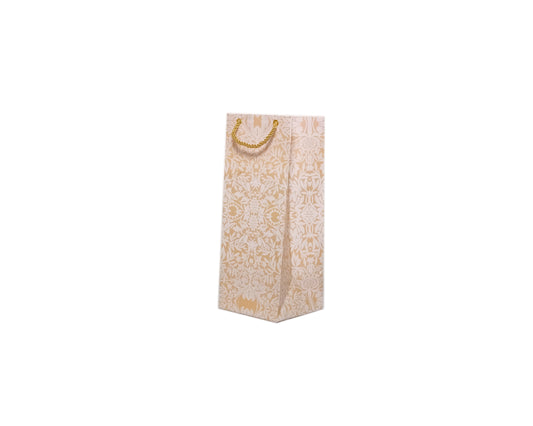 Beige Nouveau Wine Bag
