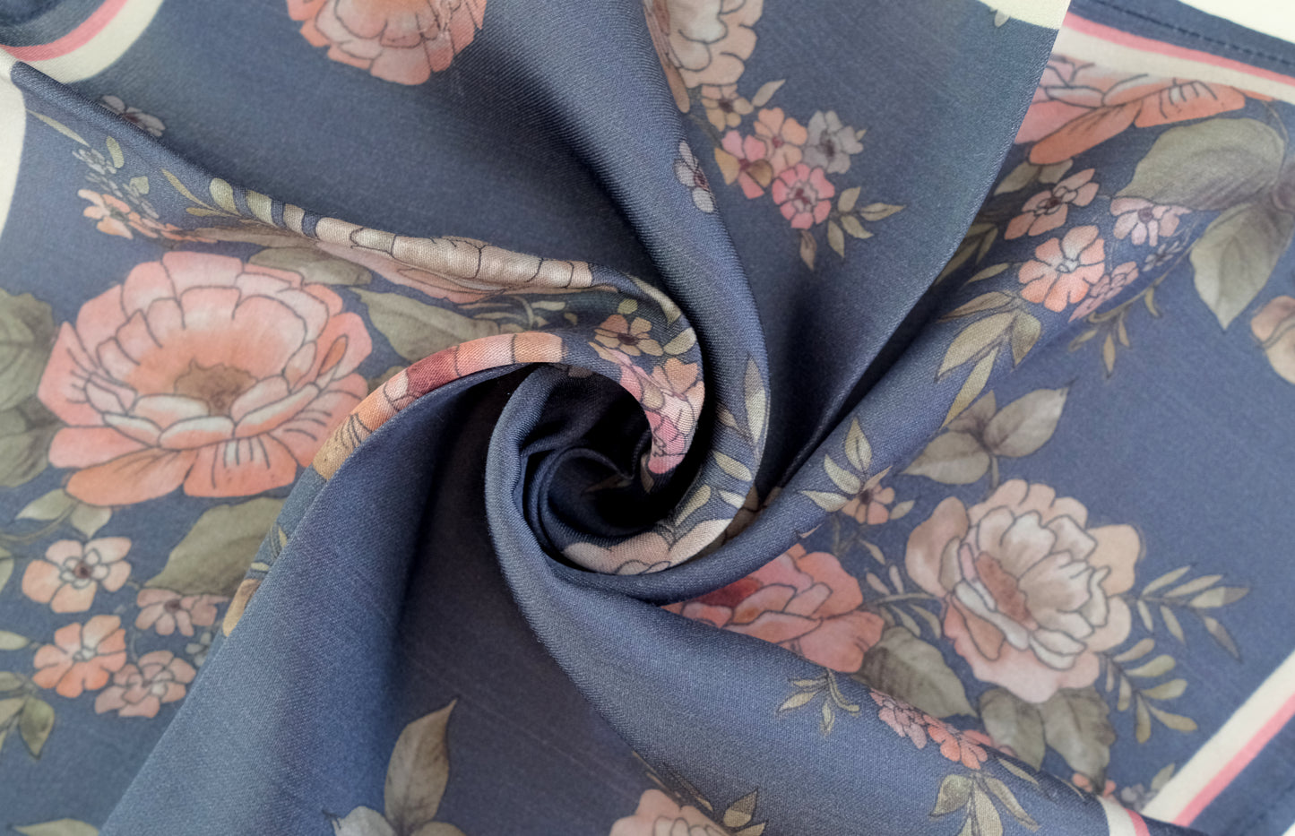 English Floral Scarf