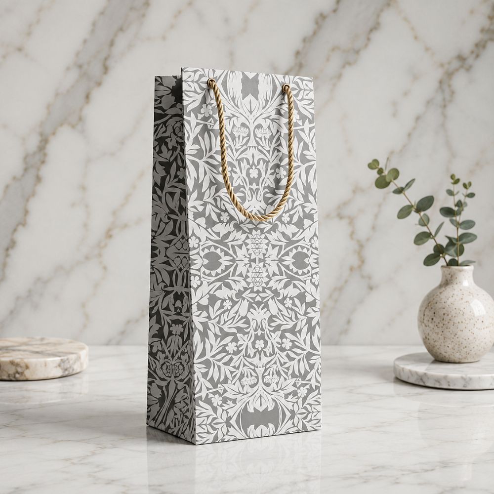 Black Nouveau Wine Bag