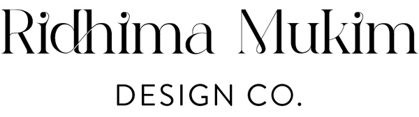 Ridhima Mukim Design Co Logo