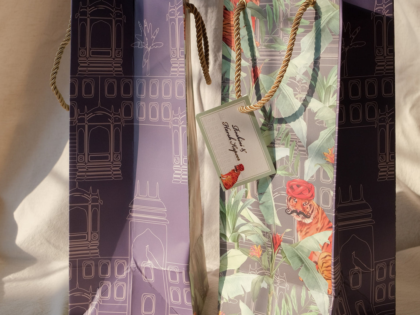 Tiger Sahab Wine Bag