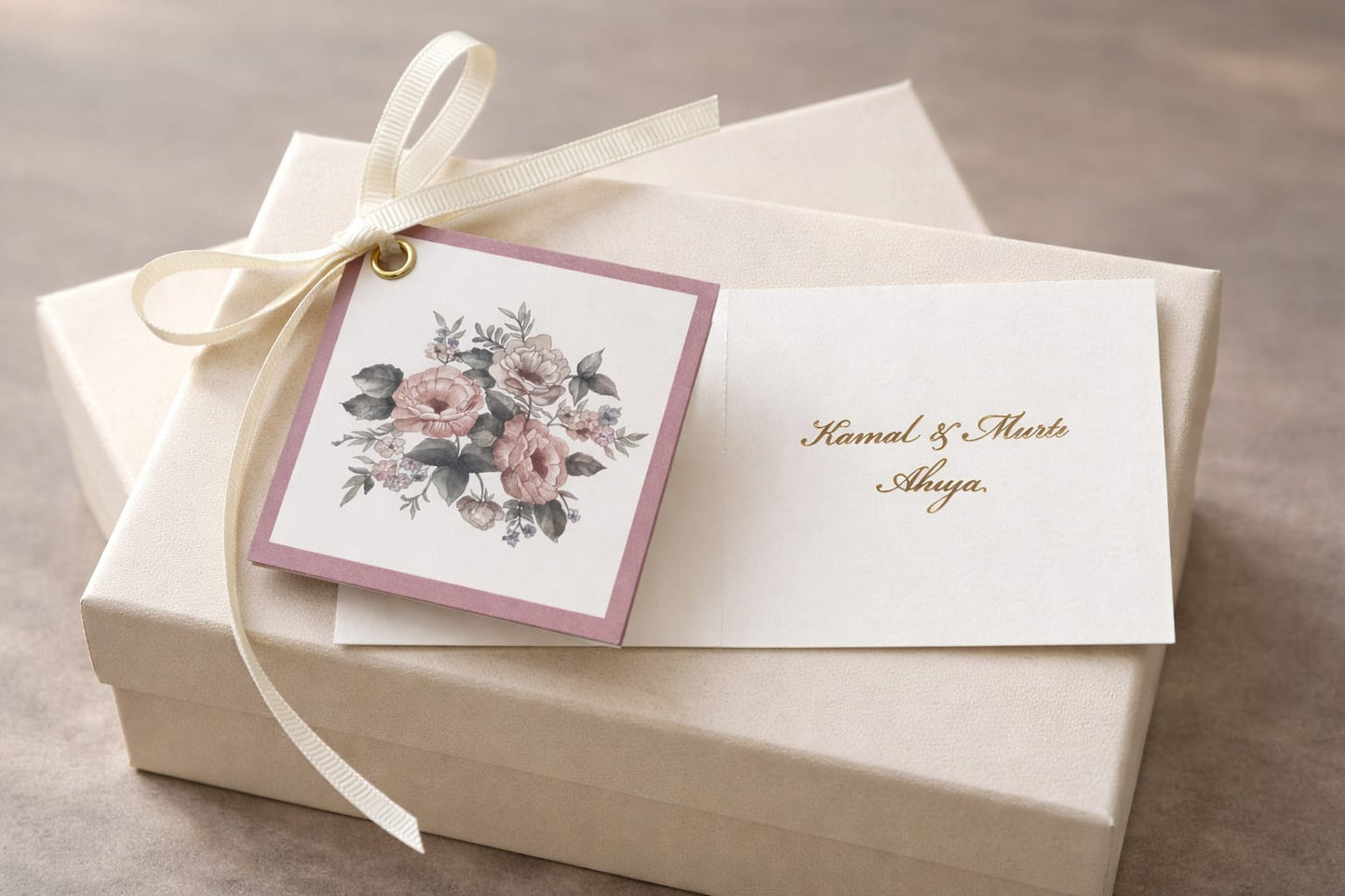 Victorian Chardonnay Folded Tag