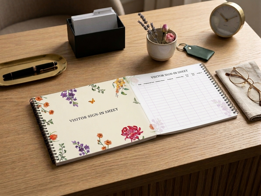 Visitor Customer Book