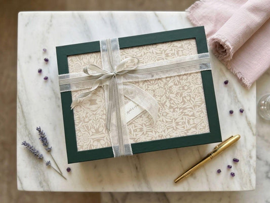 Beige Nouveau Personalized Gift Set