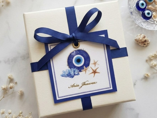 Evil Eye Flat Tag