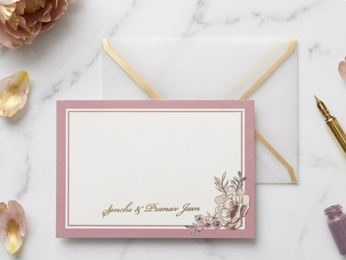 Victorian Merlot Notecard